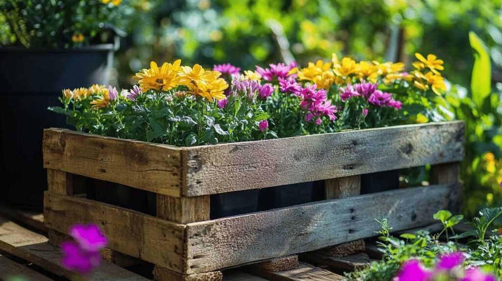 Comment fabriquer un bac a fleurs en palette : guide complet en 5 etapes faciles
